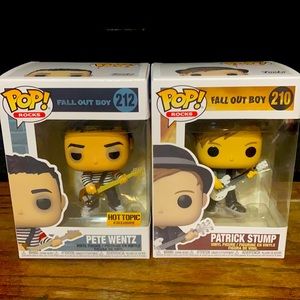 Fall Out Boys Funko Pop Set